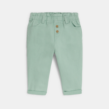 بنطال بخصر عالٍ، باللون...